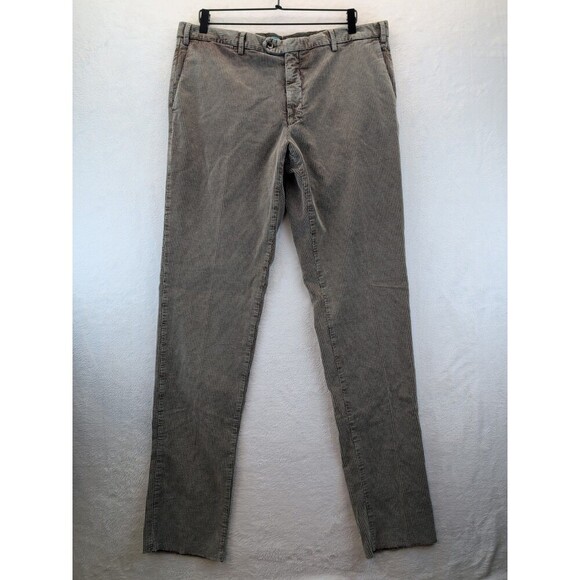 Germano Made in Italy City Stretch Corduroy Pants Mens Size 56/40 NWT - Picture 1 of 16
